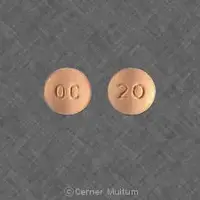 Oxycontin (Oxycodone [ ox-i-koe-done ])-OC 20-20 mg-Pink-Round