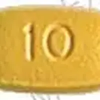 Paxil (Paroxetine [ pa-rox-a-teen ])-PAXIL 10-10 mg-Yellow-Oval