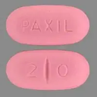 Paxil (Paroxetine [ pa-rox-a-teen ])-PAXIL 2 0-20 mg-Pink-Oval