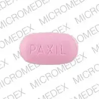 Paxil (Paroxetine [ pa-rox-a-teen ])-PAXIL 2 0-20 mg-Pink-Oval