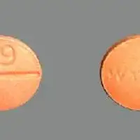 Phenergan (injection) (Promethazine (injection) [ pro-meth-a-zeen ])-WYETH 19-12.5 mg-Orange-Round