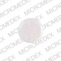 Phenergan (injection) (Promethazine (injection) [ pro-meth-a-zeen ])-WYETH 27-25 mg-White-Round