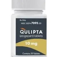 Qulipta (Atogepant [ a-toe-je-pant ])-A 10-10 mg-White-Round