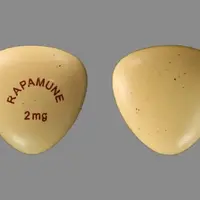 Rapamune (Sirolimus [ sih-ro-lim-us ])-RAPAMUNE 2 mg-2 mg-Beige-Three-sided