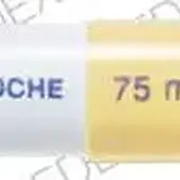 Tamiflu (Oseltamivir [ os-el-tam-ih-veer ])-ROCHE 75 mg-75 mg-Yellow / Gray-Capsule-shape