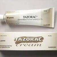 Tazorac (Tazarotene topical [ ta-zar-oh-teen ])-medicine-0.1% cream