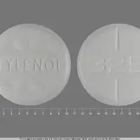 Tylenol (Acetaminophen (oral) [ a-seet-a-min-oh-fen ])-TYLENOL 325-325 mg-White-Round