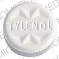 Tylenol (Acetaminophen (oral) [ a-seet-a-min-oh-fen ])-TYLENOL 325-325 mg-White-Round