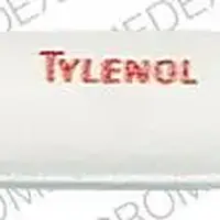 Tylenol (Acetaminophen (oral) [ a-seet-a-min-oh-fen ])-TYLENOL-325 mg-White-Oval