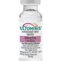 Ultomiris (Ravulizumab [ rav-ue-liz-ue-mab ])-medicine-300 mg/3 mL (100 mg/mL) injection