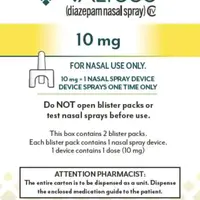 Valtoco (Diazepam nasal [ dye-az-e-pam ])-medicine-10 mg (one 10 mg nasal spray device)