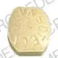 Vasotec (Enalapril [ e-nal-a-pril ])-VASOTEC MSD 14-2.5 mg-Yellow-U-shape