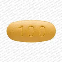 Vimpat (Lacosamide (oral/injection) [ la-koe-sa-mide ])-SP 100-lacosamide 100 mg-Yellow-Oval