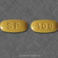 Vimpat (Lacosamide (oral/injection) [ la-koe-sa-mide ])-SP 100-lacosamide 100 mg-Yellow-Oval