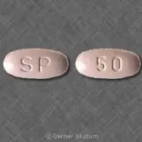 Vimpat (Lacosamide (oral/injection) [ la-koe-sa-mide ])-SP 50-lacosamide 50 mg-Pink-Oval