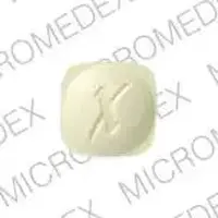 Xanax xr (Alprazolam [ al-pray-zoe-lam ])-X 1-1 mg-Yellow-Four-sided