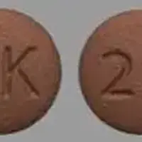 Xcopri (Cenobamate)-SK 25-25 mg-Brown-Round