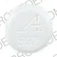 Zanaflex (Tizanidine [ tye-zan-i-deen ])-A 592-2 mg-White-Round