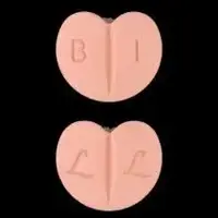 Zebeta (Bisoprolol [ bis-oh-proe-lol ])-B 1 L L-5 mg-Pink-Heart-shape