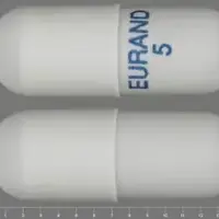 Zenpep (Pancrelipase [ pan-kre-lye-pace ])-EURAND 5-pancrelipase (5,000 units lipase, 17,000 units protease, 27,000 units amylase)-White-Capsule-shape