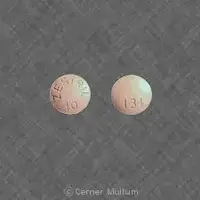 Zestril (Lisinopril [ lyse-in-oh-pril ])-ZESTRIL 10 131-10 mg-Pink-Round