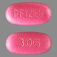 Zithromax iv (Azithromycin (oral/injection) [ a-zith-roe-mye-sin ])-PFIZER 306-250 mg-Pink-Oval