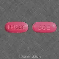 Zithromax (Azithromycin [ a-zith-roe-mye-sin ])-PFIZER 306-250 mg-Pink-Oval