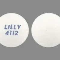 Zyprexa (Olanzapine (oral) [ oh-lanz-a-peen ])-LILLY 4112-2.5 mg-White-Round