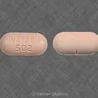 Acetaminophen and hydrocodone (Acetaminophen and hydrocodone [ a-seet-a-min-oh-fen-and-hye-droe-koe-done ])-WATSON 502-650 mg / 7.5 mg-Pink-Oval