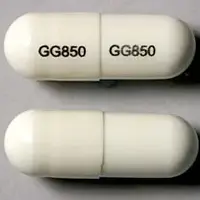 Ampicillin (Ampicillin (oral) [ am-pi-sil-in ])-GG 850 GG 850-250 mg-White-Capsule-shape