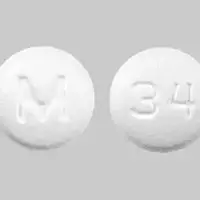 Anastrozole (Anastrozole [ an-as-troe-zole ])-M 34-1 mg-White-Round