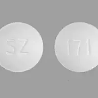 Anastrozole (Anastrozole [ an-as-troe-zole ])-SZ 171-1 mg-White-Round