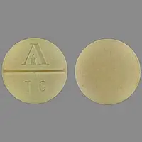 Thyroid (desiccated) (Thyroid (desiccated) [ thye-roid ])-A TG-180 mg-Beige-Round