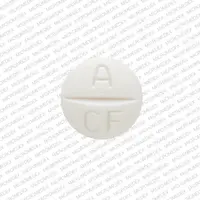 Atacand (Candesartan [ kan-de-sar-tan ])-A CF 004-4 mg-White-Round