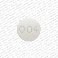 Atacand (Candesartan [ kan-de-sar-tan ])-A CF 004-4 mg-White-Round