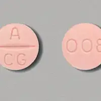 Atacand (Candesartan [ kan-de-sar-tan ])-A CG 008-8 mg-Pink-Round