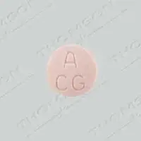 Atacand (Candesartan [ kan-de-sar-tan ])-A CG 008-8 mg-Pink-Round