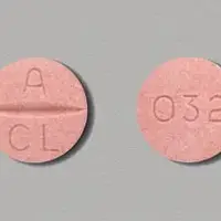 Atacand (Candesartan [ kan-de-sar-tan ])-A CL 032-32 mg-Pink-Round