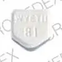 Ativan (Lorazepam [ lor-a-ze-pam ])-A WYETH 81-0.5 mg-White-Five-sided