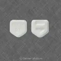 Ativan (Lorazepam [ lor-a-ze-pam ])-A WYETH 81-0.5 mg-White-Five-sided