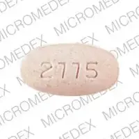 Avalide (Hydrochlorothiazide and irbesartan [ hye-droe-klor-oh-thye-a-zide-and-ir-be-sar-tan ])-2775 Heart logo-12.5 mg / 150 mg-Orange-Oval