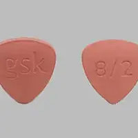 Avandaryl (Glimepiride and rosiglitazone [ glye-mep-ir-ide-and-roe-si-gli-ta-zone ])-gsk 8/2-2 mg / 8 mg-Pink-Three-sided