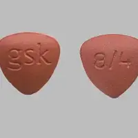 Avandaryl (Glimepiride and rosiglitazone [ glye-mep-ir-ide-and-roe-si-gli-ta-zone ])-gsk 8/4-4 mg / 8 mg-Red-Three-sided