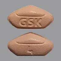 Avandia (Rosiglitazone [ row-zi-gli-ta-zone ])-GSK 4-4 mg-Orange-Five-sided