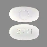 Avapro (Irbesartan [ ir-be-sar-tan ])-2771 Logo (Heart)-75 mg-White-Oval