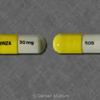 Avinza (Morphine [ mor-feen ])-AVINZA 30 mg 505-30 mg-Yellow / White-Capsule-shape