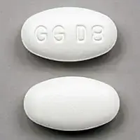 Azithromycin (Azithromycin [ a-zith-roe-mye-sin ])-GG D8-500 mg-White-Oval