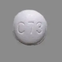 Azor (Amlodipine and olmesartan [ am-loe-de-peen-ol-me-sar-tan ])-C73-5 mg / 20 mg-White-Round