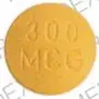 Baycol (Cerivastatin [ seh-rih-va-stah-tin ])-300 MCG 284-0.3 mg-Orange-Round