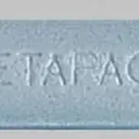 Betapace (Sotalol hydrochloride)-240 mg BETAPACE-240 mg-Blue-Capsule-shape